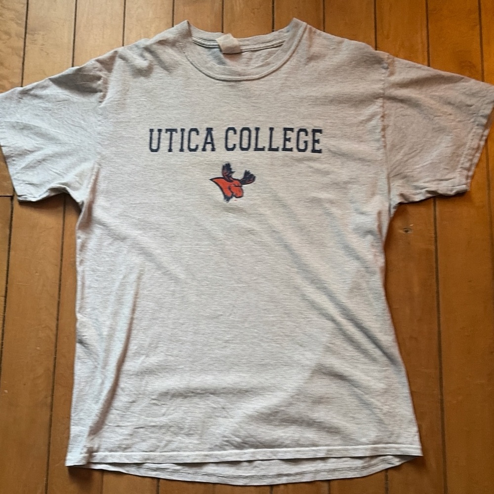 Port and company Utica College Gray T-Shirt